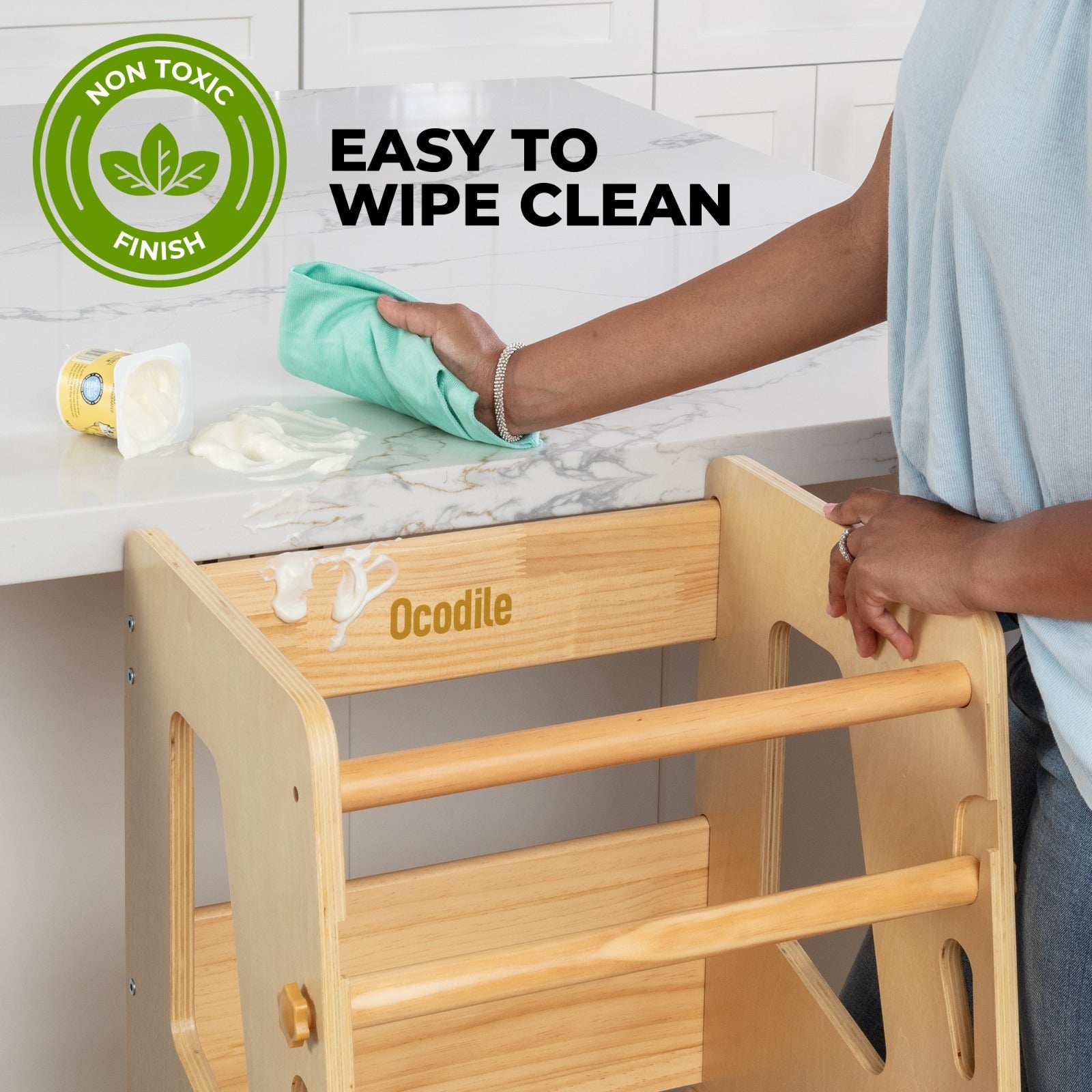 Toddler Tower - Adjustable Kitchen Stool Helper