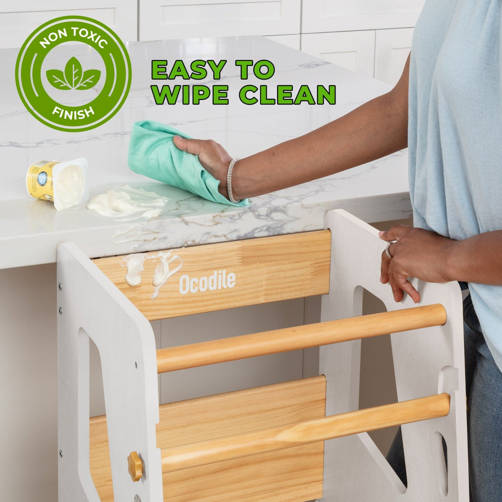 Toddler Tower - Adjustable Kitchen Stool Helper