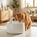 Fukubako™ ペット自動給水器（2.5L・静音ポンプ・活性炭フィルター）